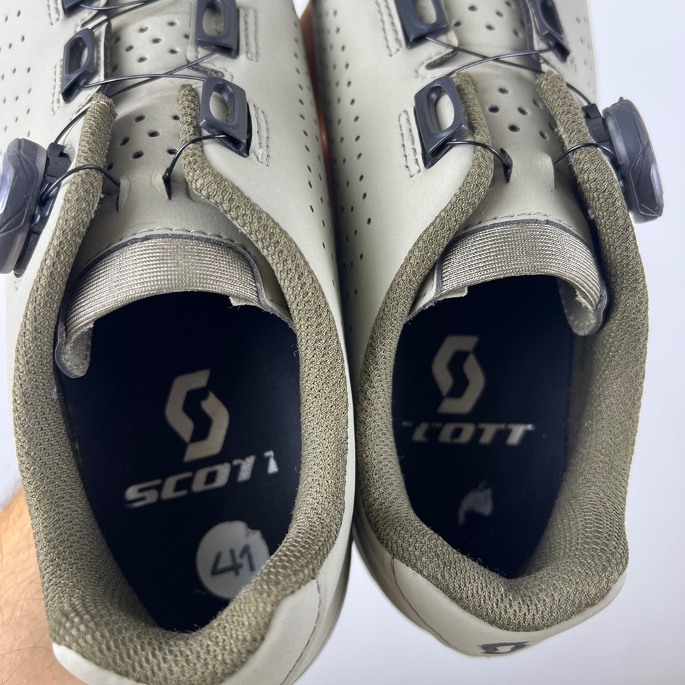 Scott MTB Comp BOA Shoes Size 8 EU 41 Green Mountain Bike Cycling - Picture 6 of 7